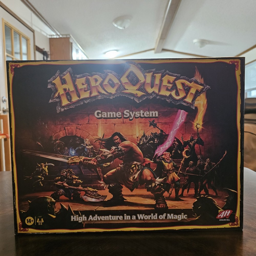 Avalon Hill HeroQuest Game System 2021 Edition Board Game High Adventure