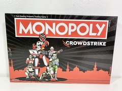 Monopoly CrowdStrike Board Game – Brand New – Open Box