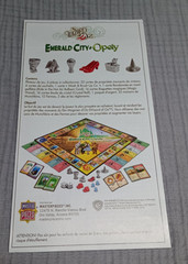 The Wizard of Oz Emerald City Opoly Board Game collector’s edition set