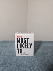 NEW -~ Who’s Most Likely to Party Game. Brand New In Shrink wrap