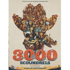 3,000 Scoundrels Board Game Unexpected Games NIB