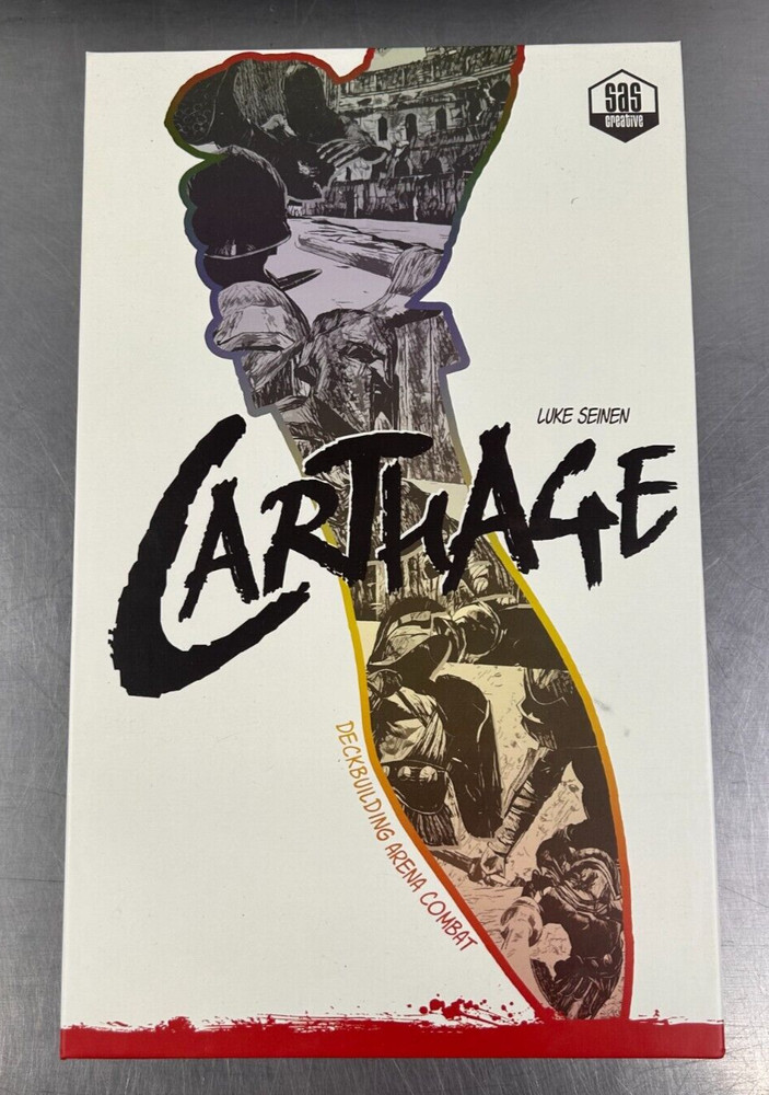 Carthage: The Deckbuilding Board Game [SAS Creative, Miniatures 1-5 Players]