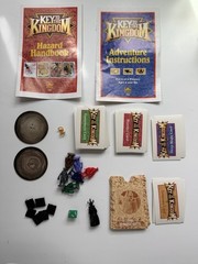 Key To The Kingdom 1992 Fantasy Adventure Board Game RPG 100% Complete