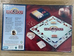 HASBRO PARKER BROTHER MONOPOLY DELUXE EDITION, New In Cellophane Wrapping