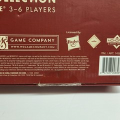 Monopoly & Clue Board Games Deluxe Vintage Ed. 2-in-1 Game Collection Wood Board