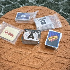 Action Phase Games Heroes Wanted Superhero Board Game Cards Dice 1+ Ages 13+