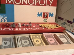 1961 Monopoly Game by Parker Brothers Complete Very Good Condition vintage