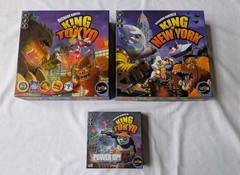 King Of New York & King Of Tokyo + Power Up Expansion For Tokyo 100% Complete