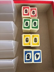 Uno Rummy Up Game Fun Of Rummy Tiles 1993 READ
