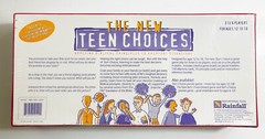Vintage The New Teen Choices Biblical Principles Board Game-Rainfall 1996
