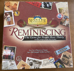 NEW! Reminiscing Board Game Deluxe Master Edition Family Fun Night Trivia 2-4 pl