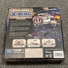 Star Wars X-Wing Miniature Game Starter Set Force Awakens Core Set 100% Complete
