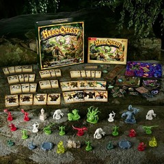 HeroQuest Jungles of Delthrak Quest Pack Avalon Hill Roleplaying Game Board