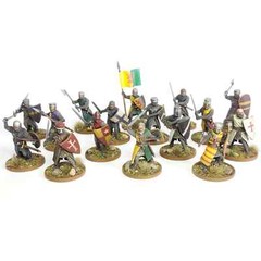 Wargames Atlantic The Age of Chivalry Foot Knights 28mm Fantasy Miniatures