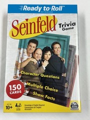 Ready To Roll by Spin Master Seinfeld TV Show Trivia Game 2+ Players Age 10+ New