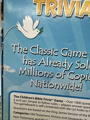 Ideal 2011 Children’s Bible Trivia Board Game Over 1000 Questions {152}