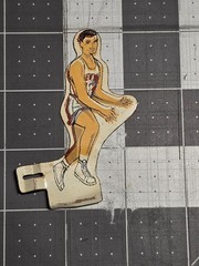VTG Coleco Eagle Toys Metal Lithograph Basketball Figures New York Knicks NBA