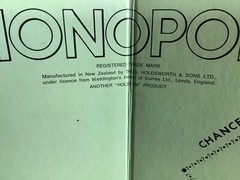 MONOPOLY DELUXE EDITION – HOLDSON – VINTAGE BOARD GAME NEW ZEALAND NZ