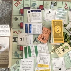 1940S Or 50 Monopoly Game It Appears To Be Complete Lots Of Fun For Everyone
