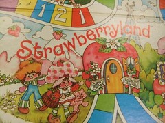 Strawberry Shortcake BOARD LOT Housewarming Surprise 1983 Big Apple Board Game