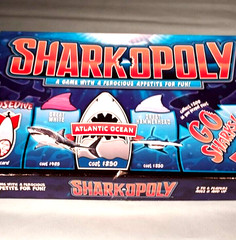 Sharkopoly Monopoly Shark Board Game Late for the Sky Complete