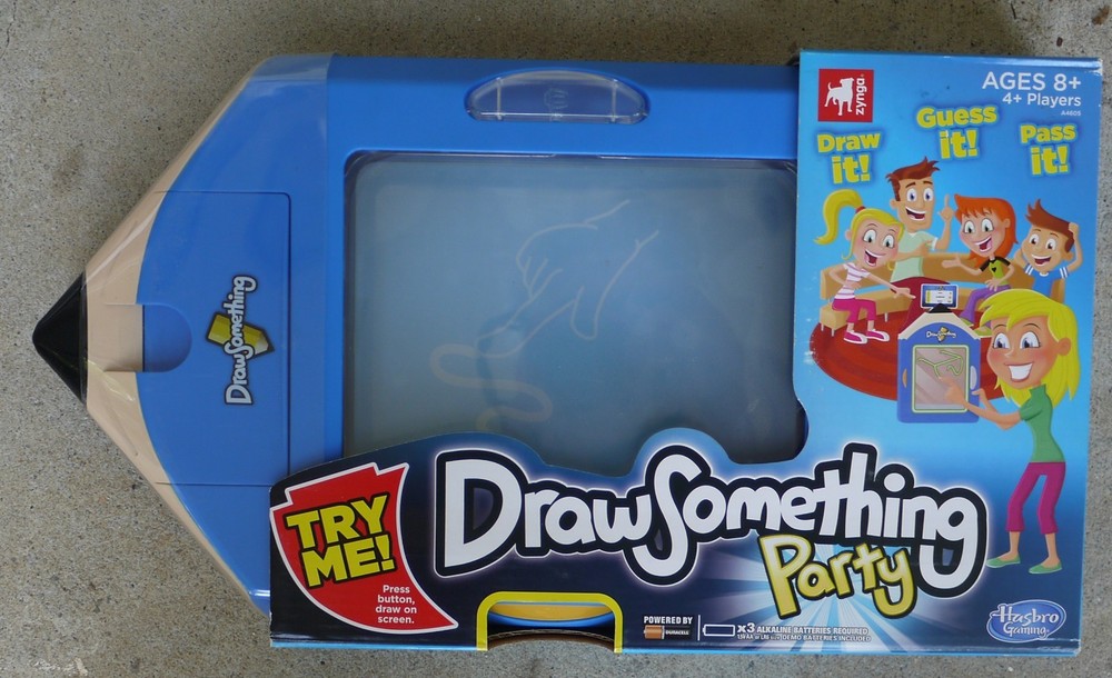 Draw Something by Hasbro Gaming Zynga Social Drawing Game Brought to Life New