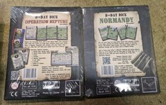 D-Day Dice Do or Die Board Game 1st Ed + Atlantikwall Normandy Neptune Expansion