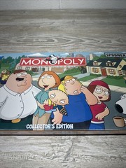 Family Guy Collector’s Edition Monopoly by USAopoly 2006 BRAND NEW Sealed