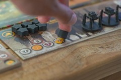 Engine-Building Strategy Board Game for 1-5 Players, Area Control, Mechs