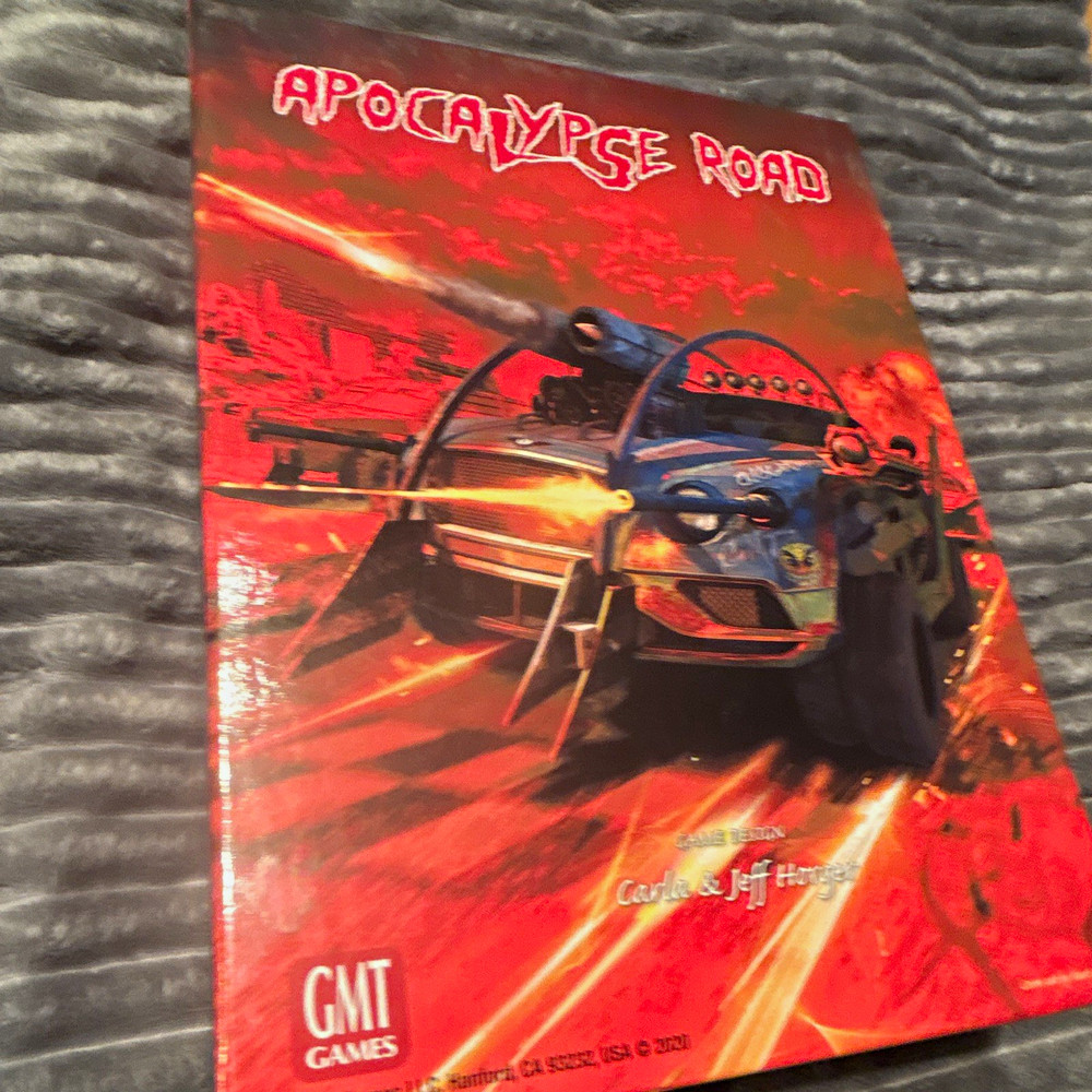 GMT Games Apocalypse Road Board Game 2 Boards 4 Tracks 2 Players 14+ (2012)