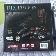 Deception Murder in Hong Kong New Mint + Sealed Board Game Grey Fox Games NEW