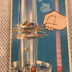 Vintage 1967 Kerplunk Family Game Ideal Toy Corp Made In USA Retro Box