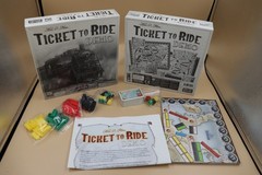 Ticket to Ride Demo Edition Days of Wonder Board Game Excellent Used Condition