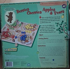 Maurice Sendak’s Little Bear Berries Cherries Apples & Pears Wood Game-Orig Box