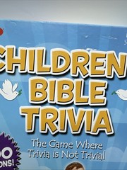 Ideal 2011 Children’s Bible Trivia Board Game Over 1000 Questions {152}