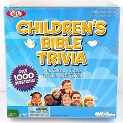 Children’s Bible Trivia Game Christian Homeschool Referenced Scripturally