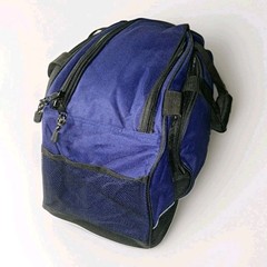 MONOPOLY Board Game Blue Canvas Bag With Shoulder Strap And Shoe Compartment
