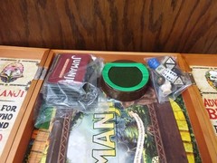 Jumanji the Game Real Wooden Box Edition of the Classic Adventure Board Game