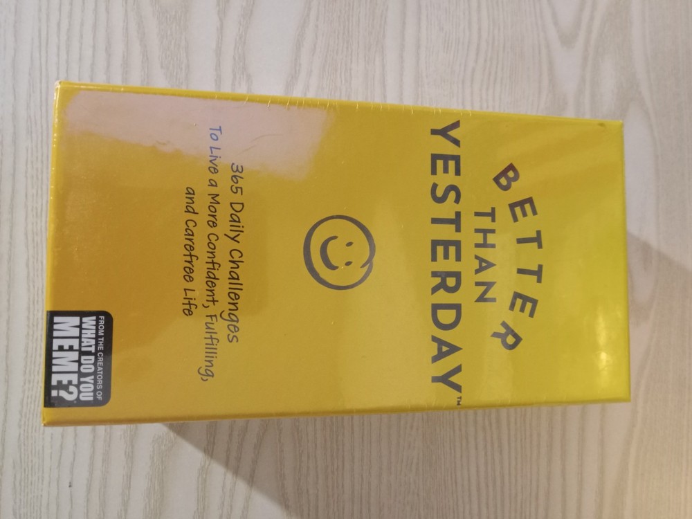 Better Than Yesterday 365 daily challenges