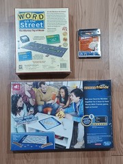 Word on the Street – Words with Friends – Scrabble Slam (3 games – all are new)