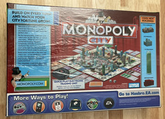 Monopoly CITY Edition Board Game with 80 3-D Buildings (Factory Sealed)