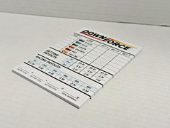 Downforce | Goliath Games | EX/EX | Target Ed | Restoration Games | Race Game |