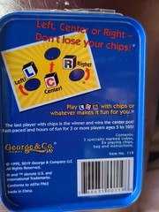 LCR® Left Center Right™ Dice Game – Blue Tin Best For Families who love games!