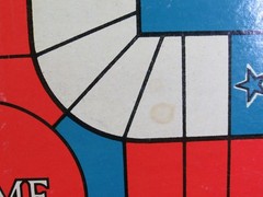 The Game of India BOARD ONLY Milton Bradley VTG1981 Like Parcheesi Replacement