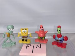 2005 Game of Life SpongeBob Squarepants Replacement Characters/Cake Toppers PIN1