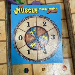 Vintage Mattel M.U.S.C.L.E Mega Match Game 1983 Arena Original Missing 1 Figure