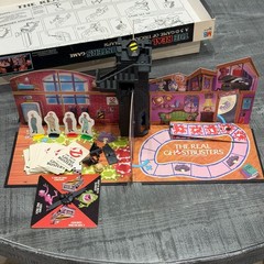 The Real Ghostbusters Game 1986 by Milton Bradley 3D Board Game – Complete