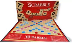 New Scrabble Crossword Board Game – Contents New – Damaged Packaging
