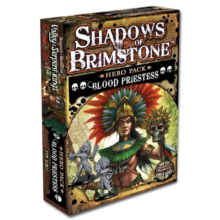 Shadows of Brimstone Aztec Blood Priestess Hero Pack Expansion FFP07H17