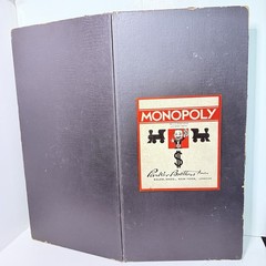 VINTAGE MONOPOLY BOARD 1935 – 1933 CHAS. B. DARROW- BOARD ONLY